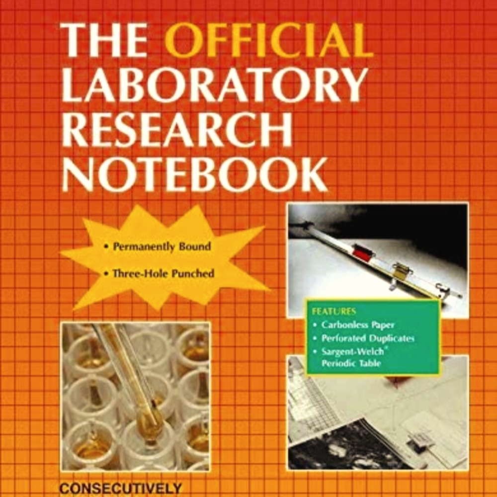 The Official Laboratory Research Notebook
